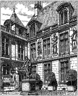 Paris 3ème - L'Hôtel Carnavalet