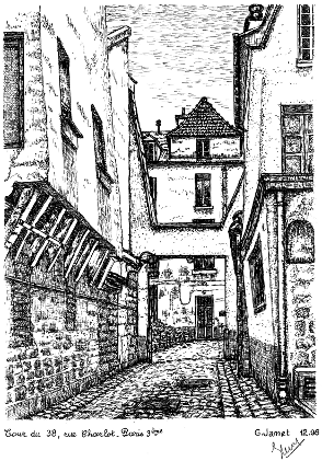 Paris Rive Droite - Cour du 38, rue Charlot