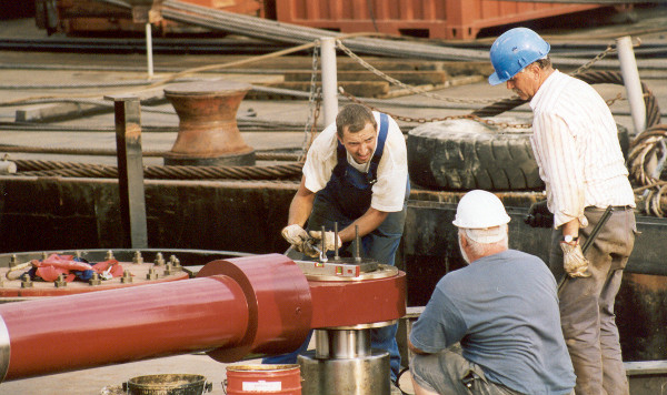 Installation of the actuator