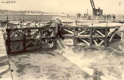 On-load opening test - August 16, 1950