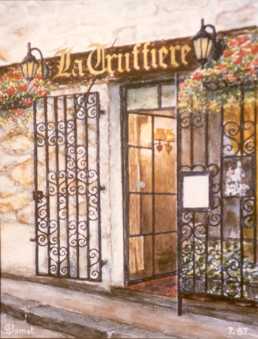 Paris - Truffière restaurant on rue Blainville