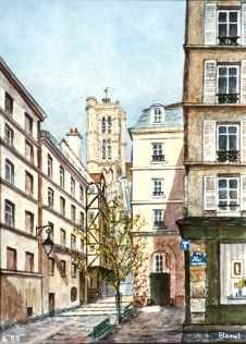 Paris - Rue Grenier-sur-l'Eau