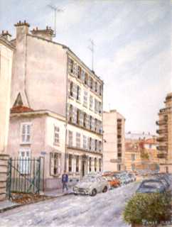 Paris - View of the 15th arrondissement