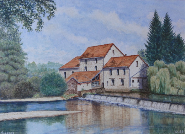 Arc-et-Senans - Watermill of the Arnaude