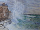 Saint-Malo - Vagues à Rochebonne